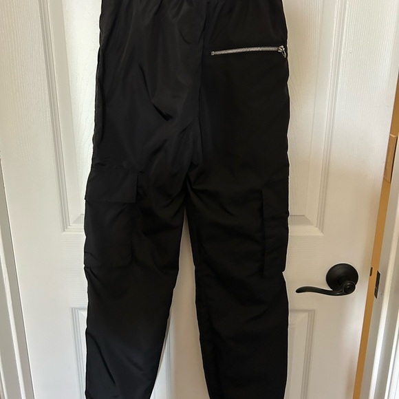 Danielle Guizio Small Striped Track
Pants Joggers Nylon Black White size xs - Picture 9 of 10